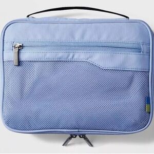 Open Story Blue Travel Tech Cable and Accessory Organizer